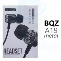 BQZ A19 Metal Edition Bass Earphone Headset with Mic