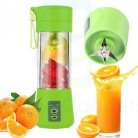 Portable Rechargeable Blender Mini Juicer Fruit Juice Machine Smoothie Maker - 400ml